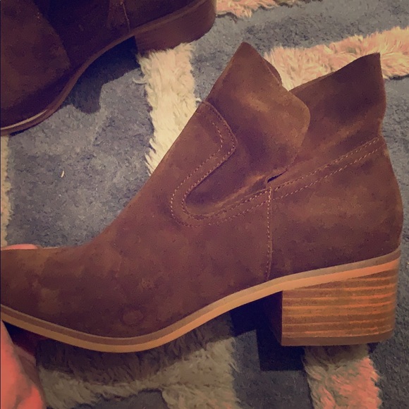 Steve Madden Suede Ankle Boots - Picture 1 of 2